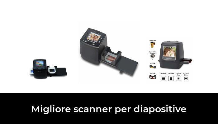 135mm Convertitore per pellicole digitali LCD da 2,36 pollici di alta qualità Scanner per foto ad alta risoluzione Scanner per diapositive da 35 