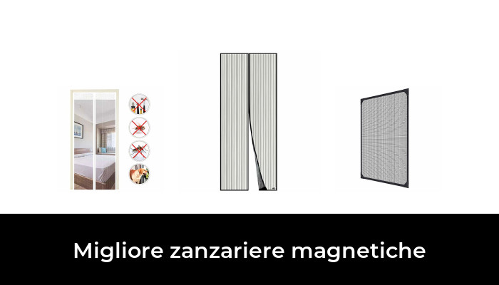 Mosche e Insetti Sekey Zanzariera Magnetica Universale Personalizzabile Kit Zanzariera con Strisce Magnetiche Adatto per Finestre fino a 110x130cm Cornice Bianco Ideale per Anti Zanzare 