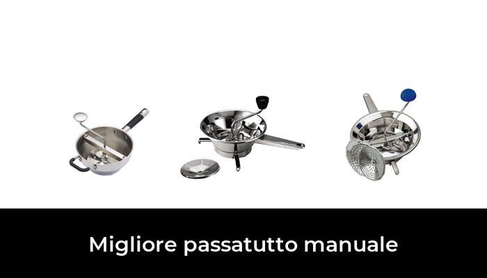 OMAC Passatutto Manuale Ø20cm - In Plastica E Legno Per Passare Verdure E Pomodori - Foto 7