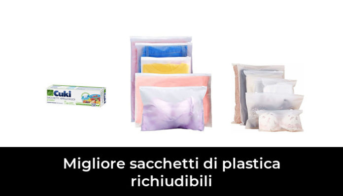 Sacchetti Plastica Richiudibili 40x60cm - 20 Pezzi Per Conservazione Vestiti E Oggetti - Foto 11