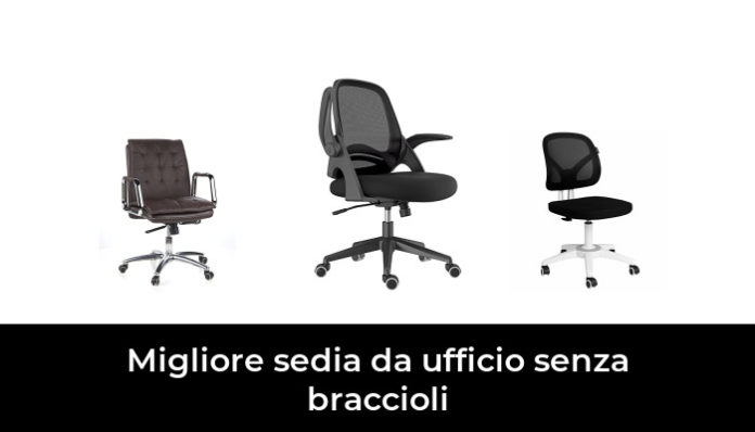 Sedia Da Ufficio Girevole In Rete, Senza Braccioli, Con Supporto Lombare A Y, Altezza Regolabile, Base In Legno, Per Computer E Casa, Nera