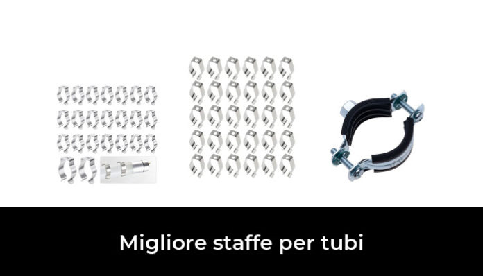 24 Clip Per Tubi Bianchi Da 16 Mm - Staffe Per Idraulica, Facili Da Installare