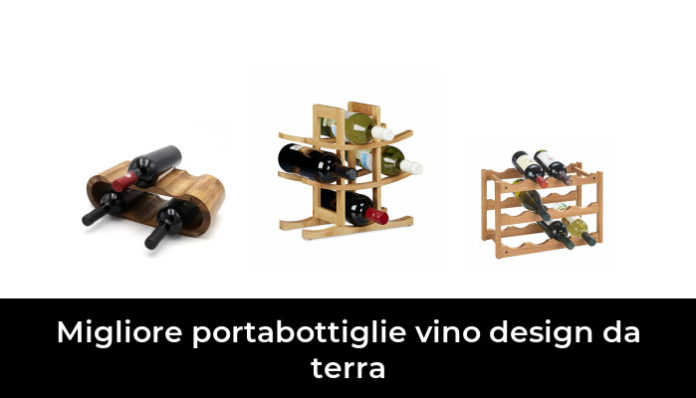 Portabottiglie In Bambù Per 9 Bottiglie - Design Asiatico Naturale Da Terra - Foto 7